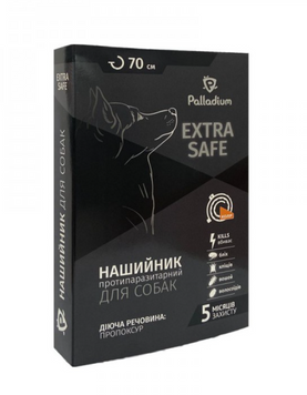 Ошейник Palladium Экстра Сейф"ЗЗ"для собак, 70см, оранжевый,арт.,(06130) 206130.. фото