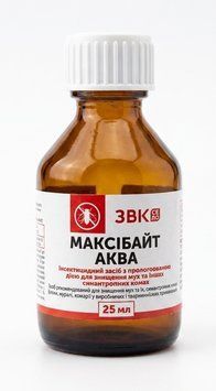 Інсектицидний засіб для знищення мух Максібайт 25 мл, арт.,(0571) 000021600 фото
