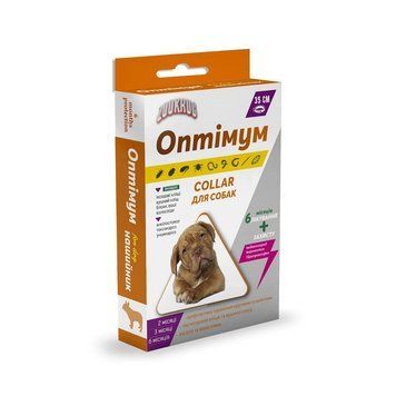 Ошейник Оптимум для собак 35 см, арт.,(25684) 4820098825691 фото