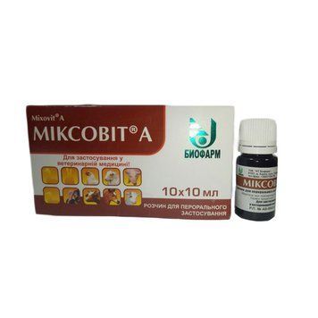 Миксовит А 10 мл., Биофарм арт.,(5100309) 510309 фото