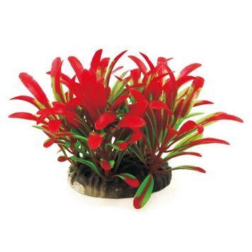 Искусственное растение для аквариума"Aquatic plants",10 см.,красно-зеленое,арт.,(8015A) 8015A фото