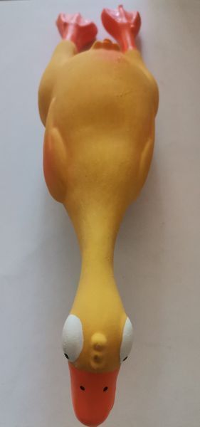 Игрушка для собак,утка-циполетта,размер(22х6см.)арт.,(84-19)    84-19 фото