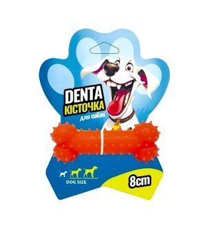 Іграшки для собак "Кісточка DENTA" 8 см, арт.,(22402) 22402 фото