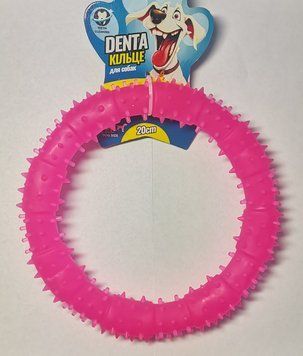 Кільце "Denta" для собак, із запахом ванілі &Oslash; 20см.,арт.,(26780) 4820098826780 фото