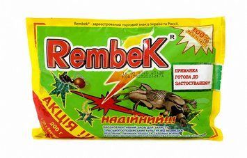 Rembek від ведмедки, дротяників та садових мурах, 200 г, арт.,(710032/254) 000013998 фото
