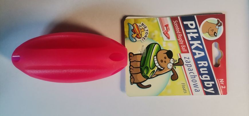 "Sum Plast" игрушка для собак регби-мяч №2,размер(11см.),диам.,(4см.)арт.,(370423) 370423 фото