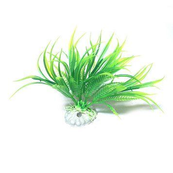 Искусственное растение для аквариума "Aquatic Plants" 10 (см) зелено-салатовое,арт.,(034B)(4) 034B(4) фото