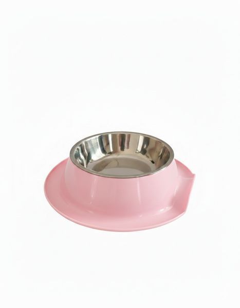 Миска метал.,c пластиковою підставкою,розмір(21,5 * 5,5 см.)арт.,(0087-1) 0087-1 фото