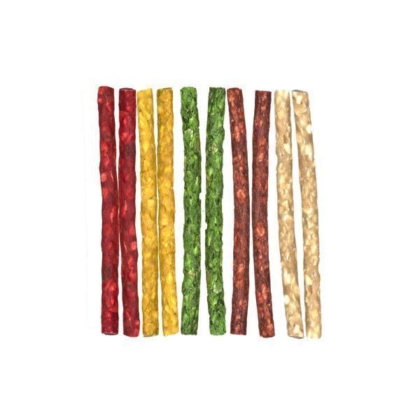 Палочки MIX (кабанос цветной) прес. 12.5см, 100 шт/уп. "Happ Snack".,арт(PB52) РВ52(801098(636041(16532) фото