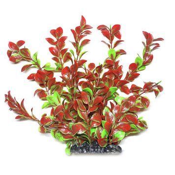 Штучна рослина для акваріума "Aquatic Plants"-"Ludwigia"червоно-зелена 25 см.,арт.,(006A)(FA) 006A(FA) фото