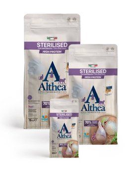 Итальянский супер-премиум корм Althea Cat Sterilised Pollo с курицей для стерилизованных кошек 5 кг, арт.,(661302) 000023563 фото
