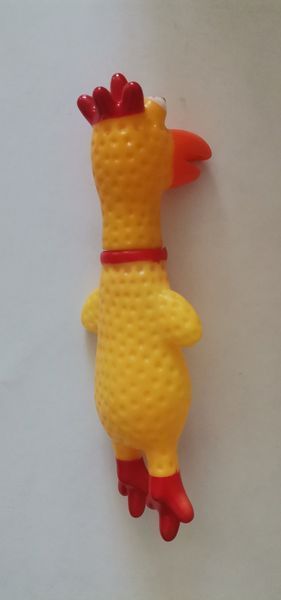 Игрушка для собак,курица с пищалкой(каучук),размер(15см.),арт.,(3944) 39-44 фото