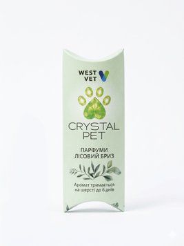 Парфум для тварин West Vet із лінійки Crystal Pet з ароматом "Лісовий бриз", арт.,(695) 693 фото