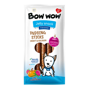 "BOW WOW" Ласощі для собак пудингові палички з комахами, колагеном та гарбузом, 27-30 см (6 шт/уп),арт.,(F440K) F440K(609035) фото