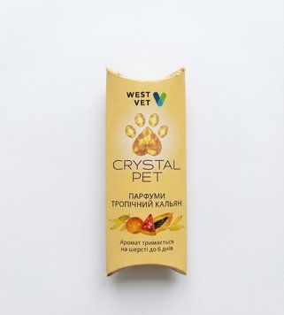 Парфум для тварин West Vet із лінійки Crystal Pet з ароматом "Тропічний кальян", арт.,(693) 693 фото
