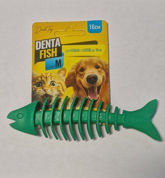 Іграшка-гризак(Рибка "Denta Fish" 16см.),арт.,(826452) 4820098826452 фото