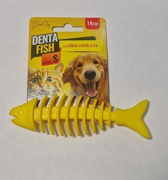 Іграшка-гризак (Рибка "Denta Fish" 14см.),арт.,(826469) 4820098826469 фото