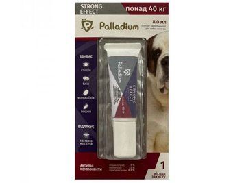 Краплі Palladium серії "СД" Стронг Ефект для собак 40+кг, 8мл (1піпетка),арт.,(06048) 206048.. фото