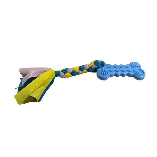 Игрушка для собак,кость с косичкой,размер(9 см/24 см)арт.,(048465) 8465HRSH(048465) фото