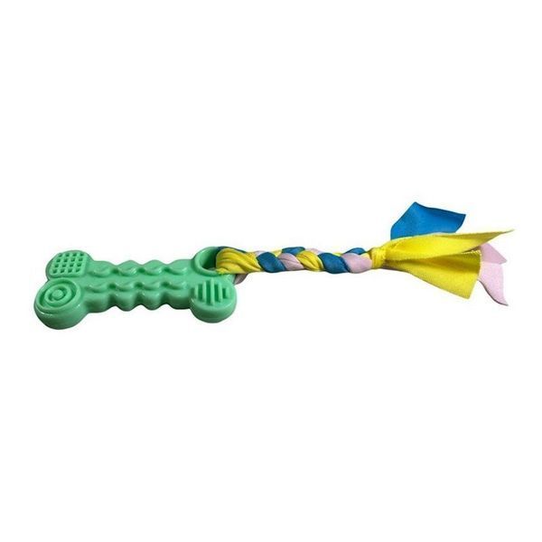 Игрушка для собак,кость с косичкой,размер(9 см/24 см)арт.,(048465) 8465HRSH(048465) фото