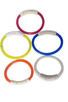 Нашийник світодіодний Led з USB 35см S, арт.,(600048) 600048 фото