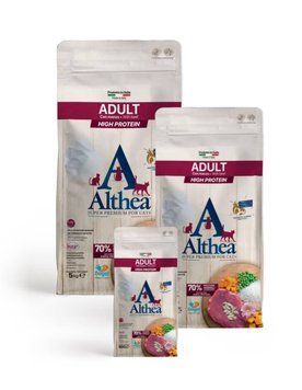 Итальянский супер-премиум корм Althea Cat Adult Manzo с говядиной для взрослых кошек 5 кг, арт.,(661333) 000023561 фото
