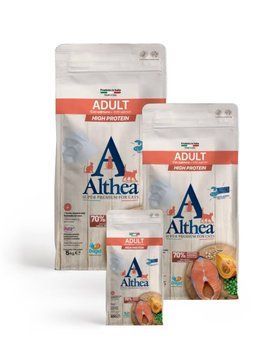 Итальянский супер-премиум корм Althea Cat Adult Salmone с рыбным ассорти и лососем для взрослых кошек 5 кг, арт.,(13) 000023562 фото