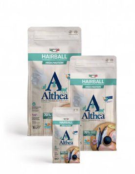 Итальянский супер-премиум корм Althea Cat Hairball с рыбой и мясом птицы для кошек 5 кг, арт.,(661272) 000023565 фото