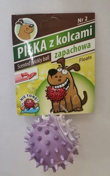 "Sum-Plast" - М'яч із шипами, іграшка для собаки з ароматом ванілі №2,діам.(5,5см.)арт.,(370027) 370027 фото
