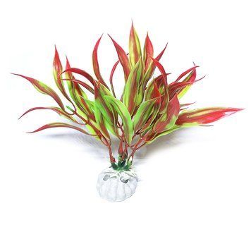 Искусственное растение для аквариума "Aquatic Plants" 10 (см) красно-зеленое,арт.,(086A)(4) 086A(4) фото