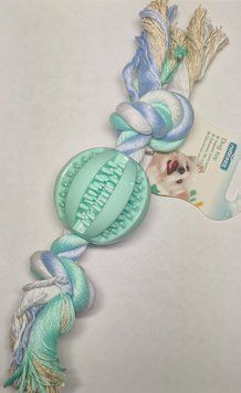 Іграшка для собак канат з м'ячем Wolters Pure Nature Dental (6*28 см.),арт.,(2357) 2357 фото